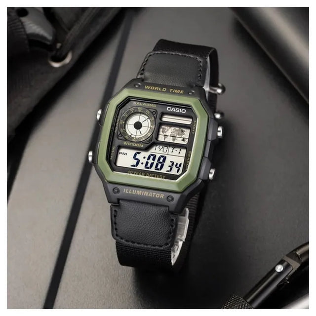 Reloj Casio AE-1200WHB-1BVDF✅