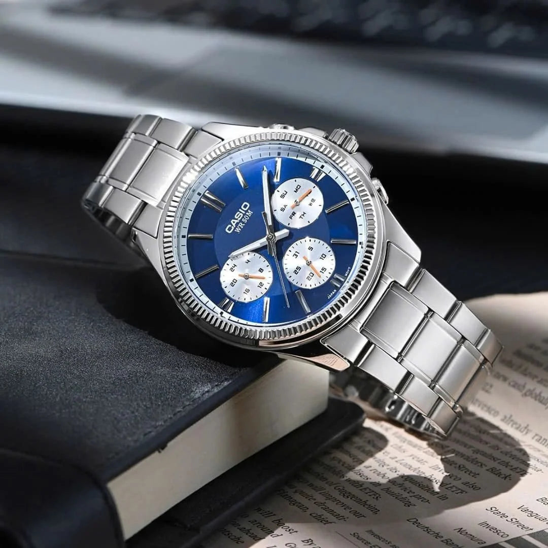 RELOJ PARA HOMBRE CASIO MTP-1375D-7AVDF✅